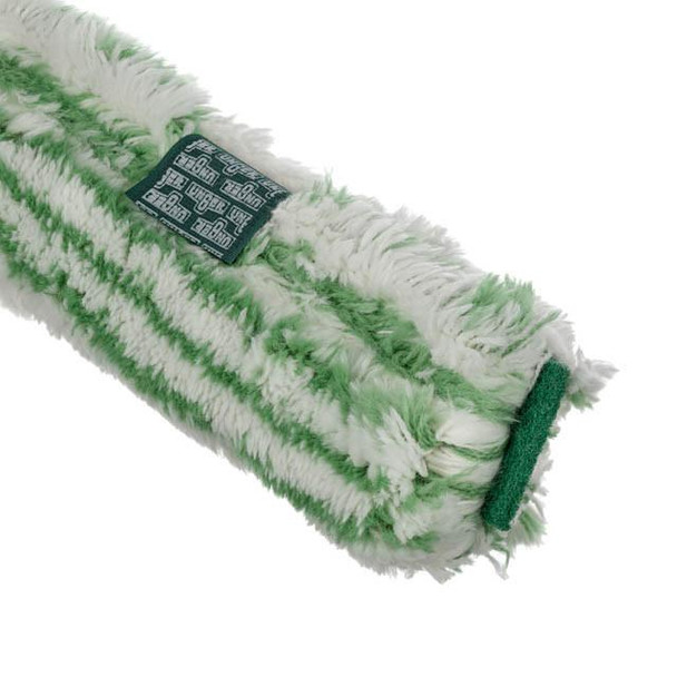 Unger Sleeve Monsoon, cleaning sleeve with green and white microfiber material.