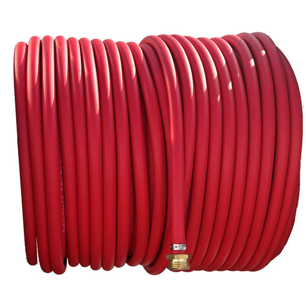 ProTool Hose 5/16in ProTool Red 300PSI, coiled red hose without hose ends, sold per foot for pneumatic or fluid transfer.