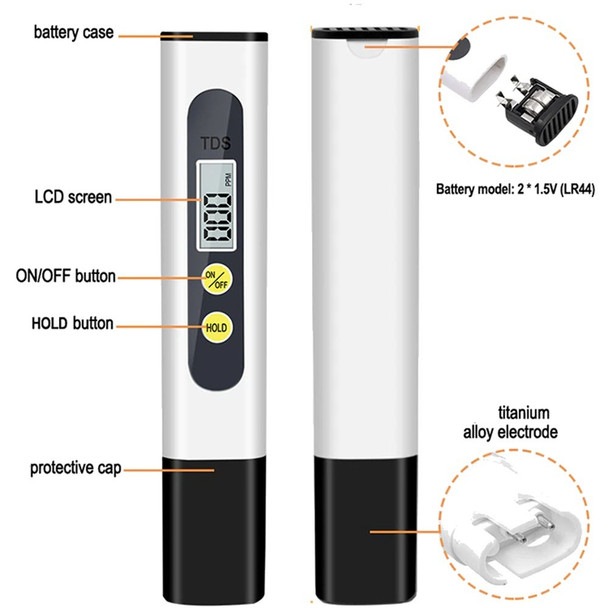 TDS Handheld Meter TDS-2