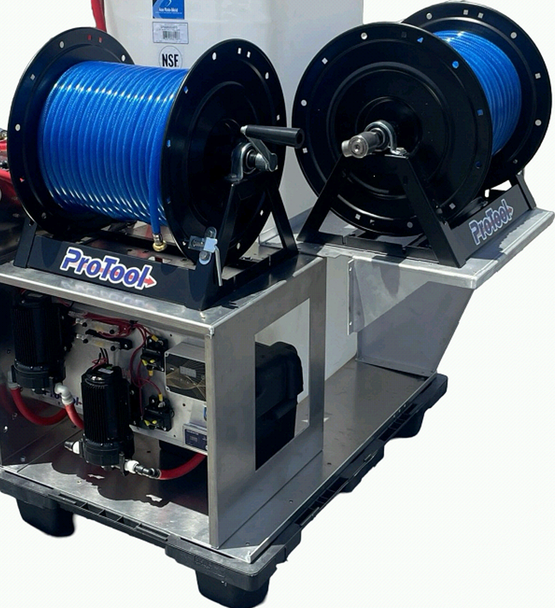 ProTool Pure Water Skid Single User with 2 Reels