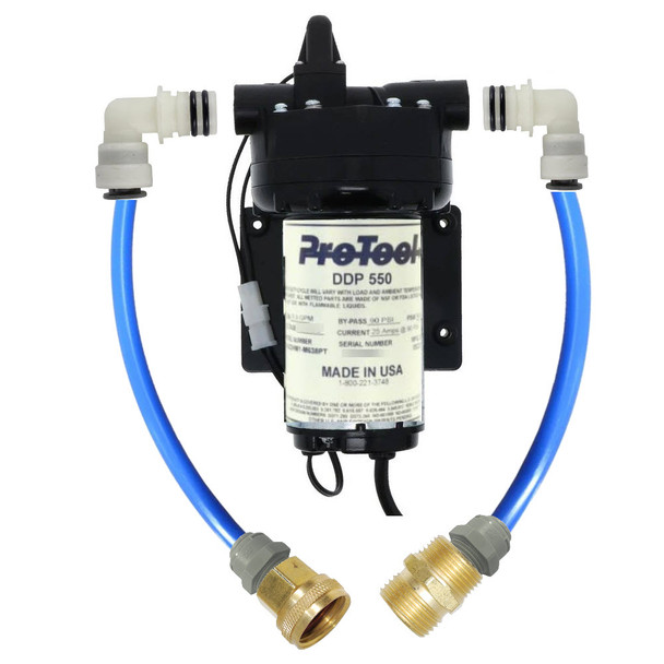 Water Pump Kit 12v for Spraying, Water Fed or Solar Panel cleaning