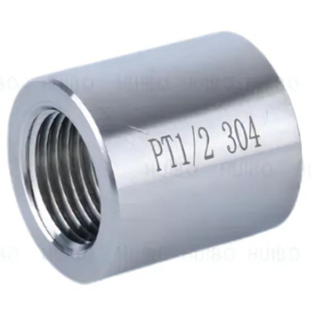 ProTool Union Stainless Steel 1/2in NPT, close-up view of the threaded pipe fitting.