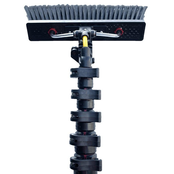 Gardiner Pole Systems Gardiner CLX 32ft Pole Carbon Composite, professional pole with adjustable clamps and carbon fiber construction designed for strength and durability.