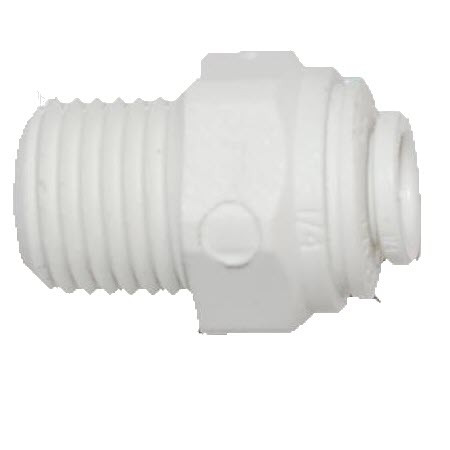 Male Connector 1/4in tube x 3/8in npt