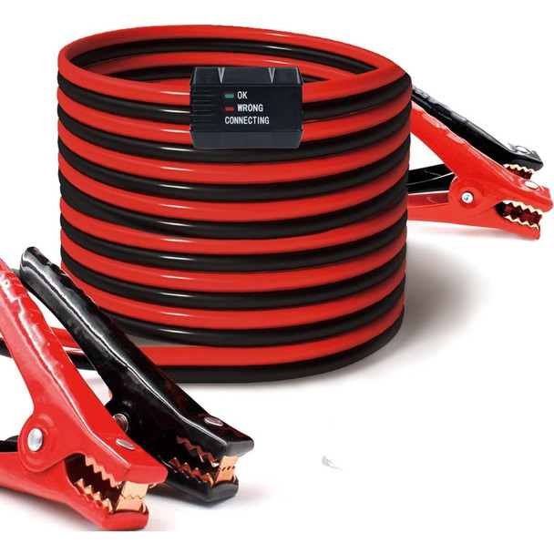 ProTool Power Cables 12V for pumps, red and black electrical power cables with alligator clips, and a small connector box with indicator lights.