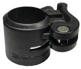 J.Racenstein Gardiner Clamp #13 Complete for Poles, black clamp with adjustable screw for securing onto poles.