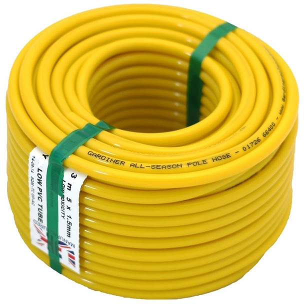 Gardiner Hose Yellow All Season Pole Hose