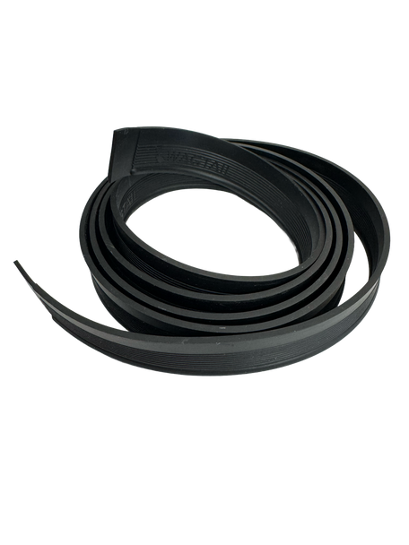 Wagtail squeegee rubber for window cleaning black