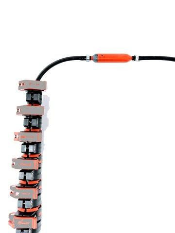 J.Racenstein UniValve on/off switch for WFP with crimps, electrical control device with multiple switches connected in sequence.