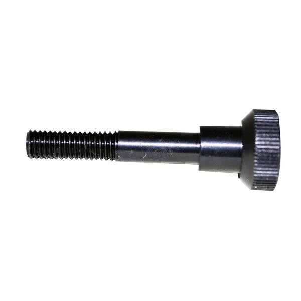 ProTool Clamp Screw for Transverse Ionic, a black metal screw with a knurled head and threaded shaft for secure fastening.