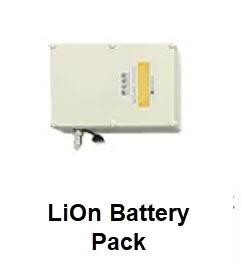 ProTool Additional Lithium Battery Pack, battery pack for power tools with a rectangular shape and white exterior.