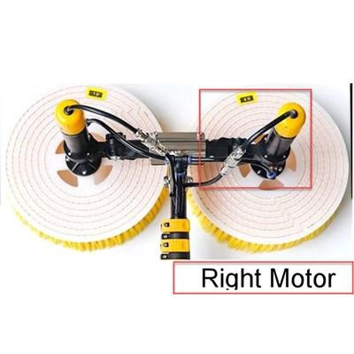 ProTool Motor Right for 25 in ProTool Double Brush Kit, showing the right motor attached to the cleaning equipment with dual circular brushes.