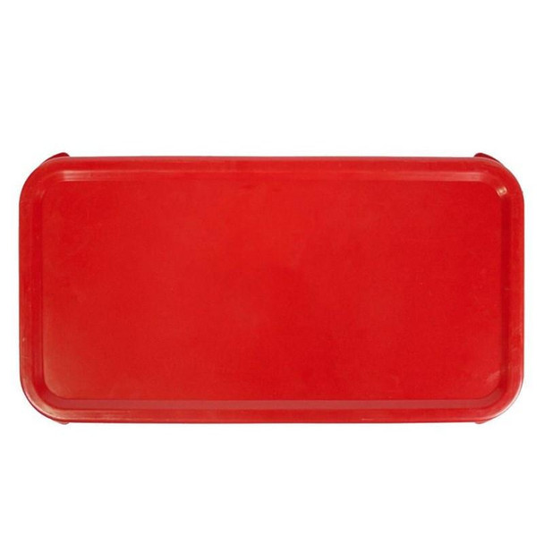 Pulex Bucket Lid, red plastic cover for cleaning buckets.