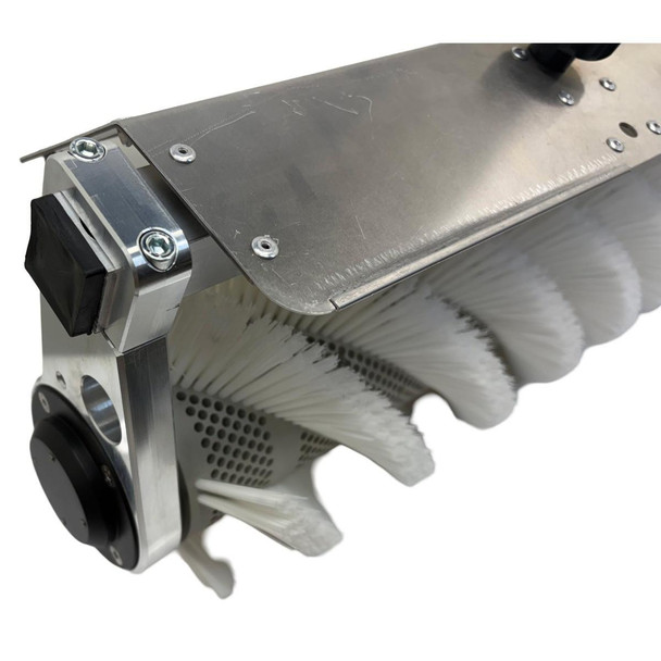 ProTool Solar Skid + Rotary Brush Dual User Kit, industrial cleaning tool with rotating brushes and solar-powered operation.