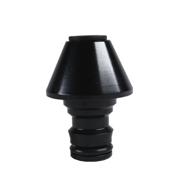 ProTool Adaptor Garden Hose Quick Connect to 5/16in pole hose pushfit, black plastic connector for garden hoses.