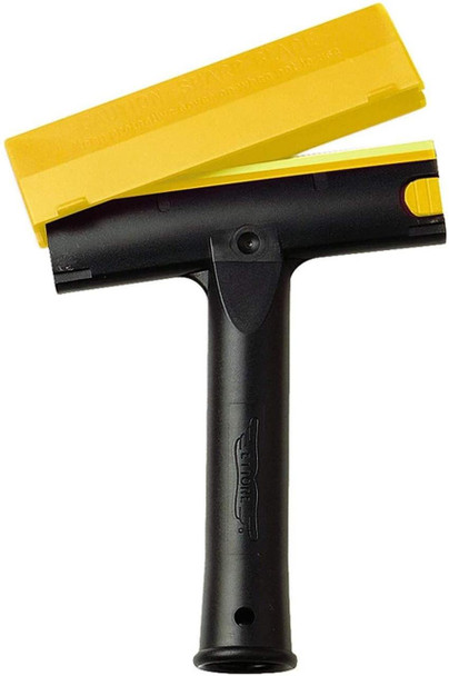 Ettore Scraper 5in, yellow and black hand-held scrapers for cleaning and removal tasks.