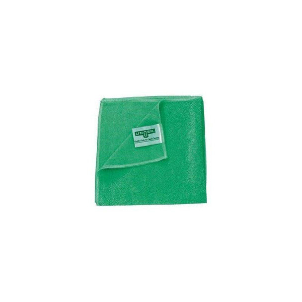 Unger Micro Wipe, green microfiber cleaning cloth.