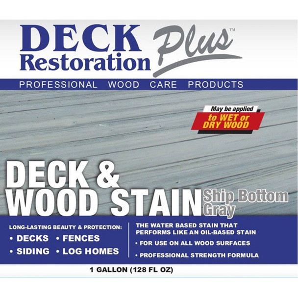 Ship Bottom Gray Deck and Wood Stain DRP