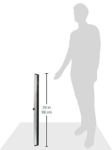 Ettore Floor Squeegee with Scraper Edge, 36-inch length, stainless steel handle for efficient floor cleaning and water removal.