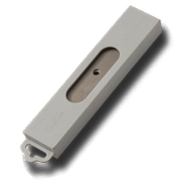 J.Racenstein Blades Champion Stainless Steel SS, a set of 25 stainless steel blades with a rectangular shape and a central hole, designed for precision cutting tools.