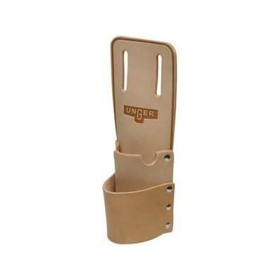 Unger Holster Henrys Double Unger, beige double holster with slots and pockets for carrying tools.