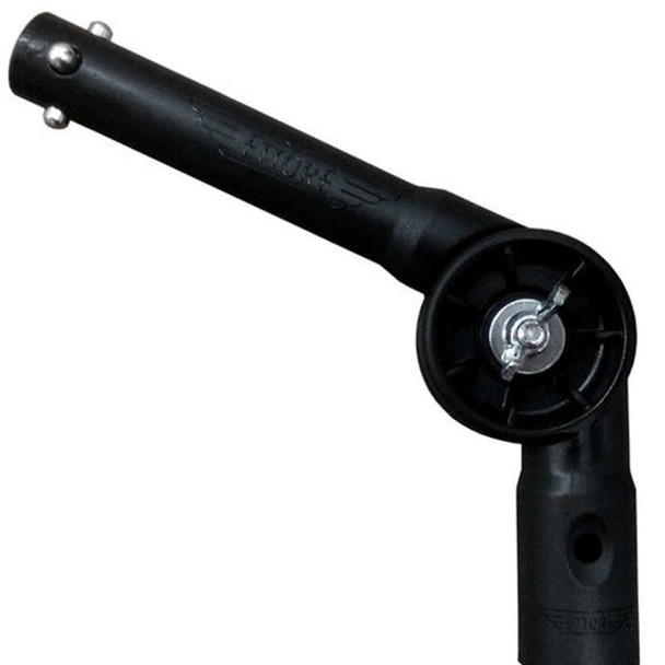Ettore Pole Adapter Universal Ettore, versatile black pole adapter for cleaning tools and equipment.