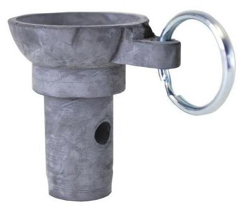 Ettore Bulb Changer, a tool with a gray, cylindrical body and a circular ring attachment for easy handling.