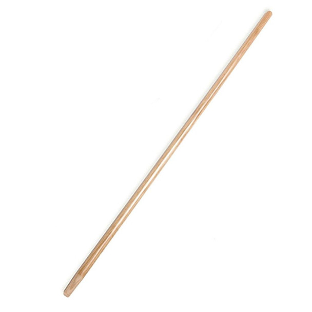 Ettore Floor Squeegee Handle 54in Wood, long wooden handle for floor squeegee cleaning.