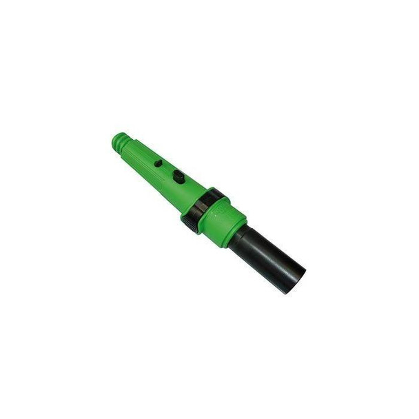 Unger Hiflo nLite Locking Cone Adapter, green and black cleaning tool attachment.