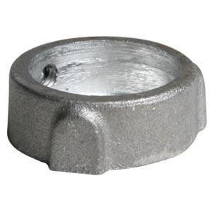 J.Racenstein Butt Ring #6 Tucker, metallic wooden ring for horse grooming and hoof care.