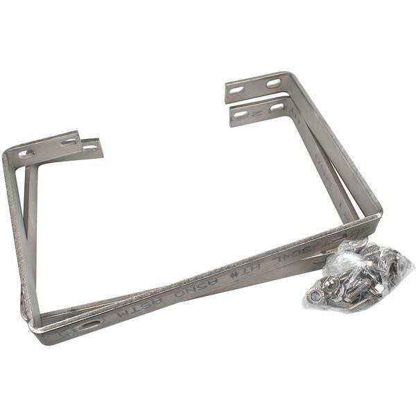 J.Racenstein Stacking Kit SS Titan, stainless steel mounting bracket with hardware for stacking and assembling robotic or machinery components.