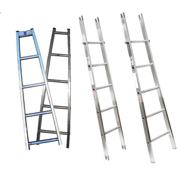 J.Racenstein Ladder Top 06ft Open Metallic Ladder, a set of metallic extension ladders suitable for professional and home use.