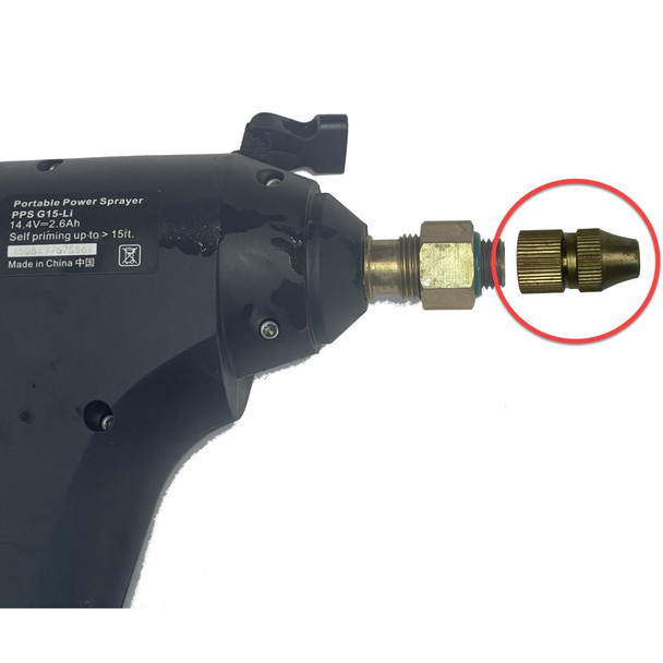 ProTool Chem Sprayer Brass Adj Nozzle
