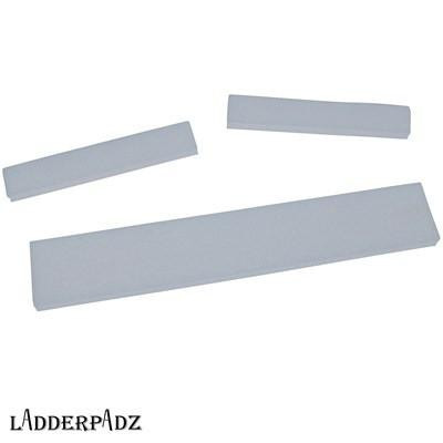 ProTool LadderPadz, set of three white ladder safety padding panels in different sizes