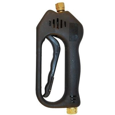 J.Racenstein Linear Gun Suttner Repair Valve, a handheld spray gun with a black handle and brass fittings for precise repair tasks.