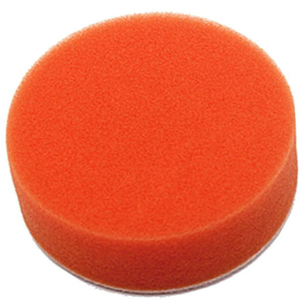 ProTool Foam Polishing Pad 3in, orange foam polishing pad for car detailing and polishing.