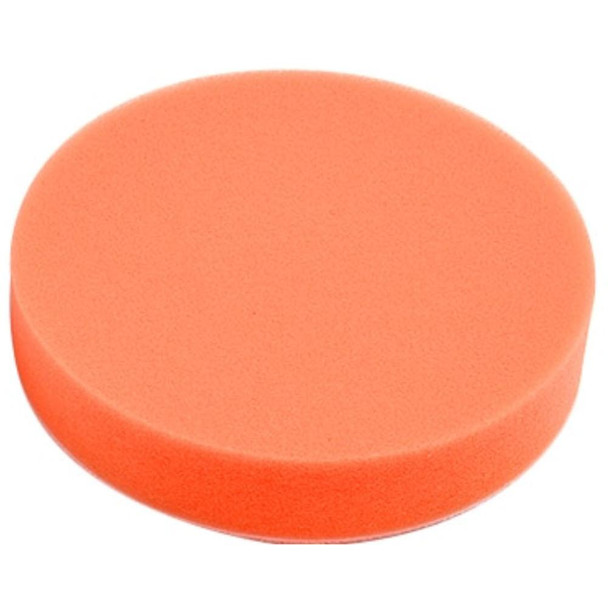 ProTool Foam Polishing Pad 5in, orange circular foam pad for car polishing and waxing.