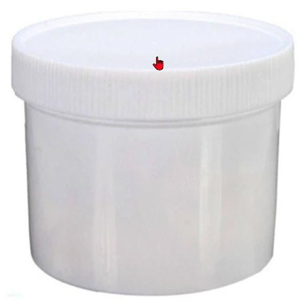 ProTool Cerium Oxide Polishing Powder 3.5oz, white plastic container with screw-on lid.