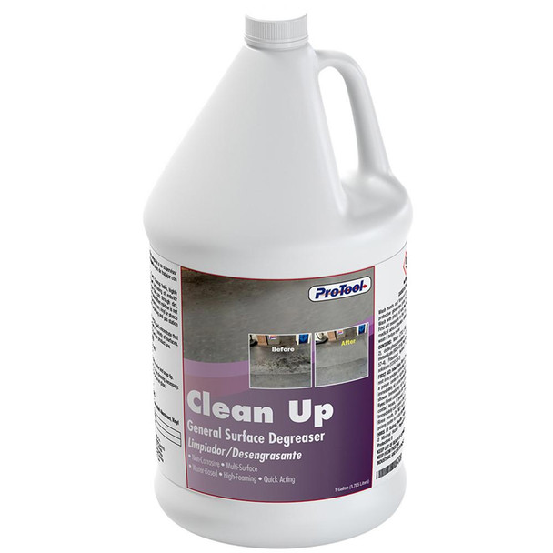 ProTool Clean Up, general surface degreaser for cleaning and degreasing various surfaces.