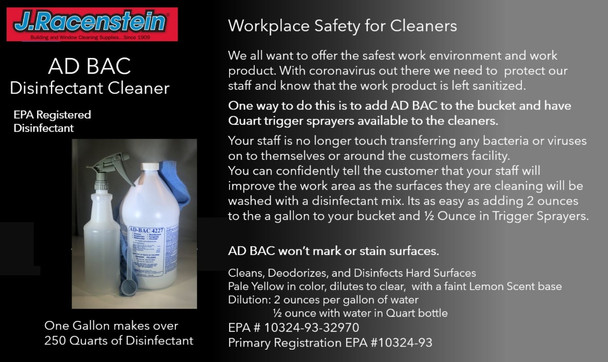 ProTool Disinfectant Ad-Bac gallon