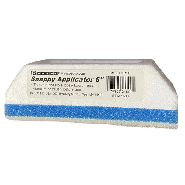 StonePro Granite Countertop Polishing Kit, polishing pad for granite countertops with a white and blue foam pad.