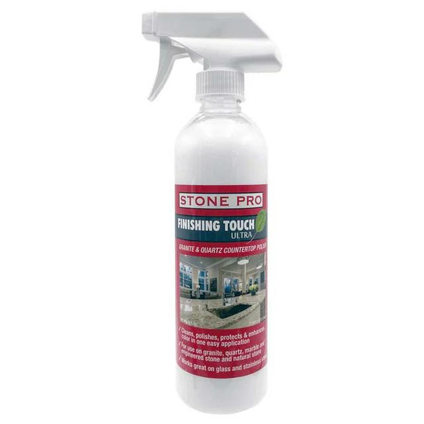 StonePro Granite Countertop Polishing Kit, spray bottle for polishing and protecting granite and quartz countertops.