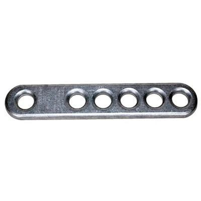 J.Racenstein Termination Plate 3/4in-5/8in MIO, metal termination plate with multiple holes for adjustable fittings.