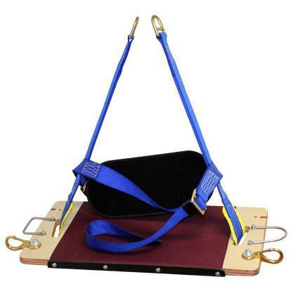 J.Racenstein Chair 2Pt with Back Support for Window Cleaning, sturdy window cleaning tool with straps and support structure.