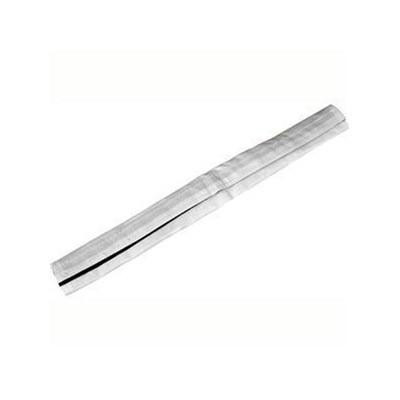 J.Racenstein Rope Protector Spectra 24in Bluewater, a cylindrical protective sleeve made of durable, clear spectra material designed to safeguard ropes.