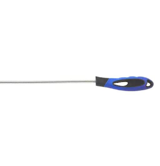 Ettore Dryer Vent Brush, long handle cleaning tool with a brush attached for cleaning dryer vents.