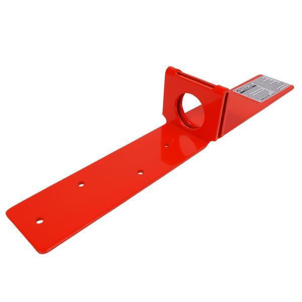 J.Racenstein Roof Anchor Disposable, orange roof safety anchor with mounting hole for fall protection.