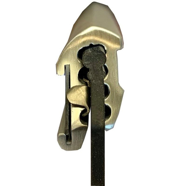 Sorbo Viper Wide Body Squeegee Channel, a professional window cleaning tool with a wide metal body for heavy-duty use and efficient squeegeeing.