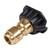J.Racenstein Pressure Washing Soap Tip Nozzle, brass nozzle with black plastic connector for pressure washer