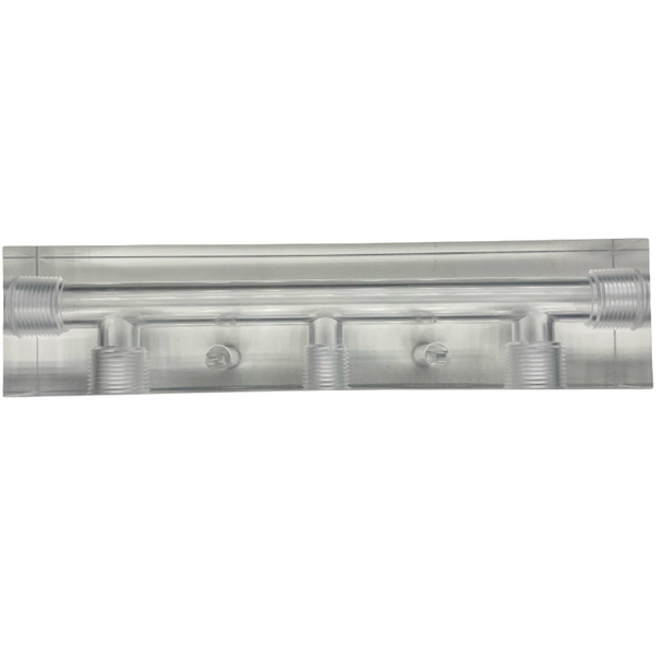 Acrylic Clear 5-Port Softwash Metering Block